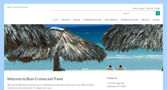 Desktop Screenshot of beancruisesandtravel.com