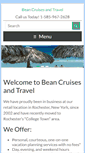 Mobile Screenshot of beancruisesandtravel.com